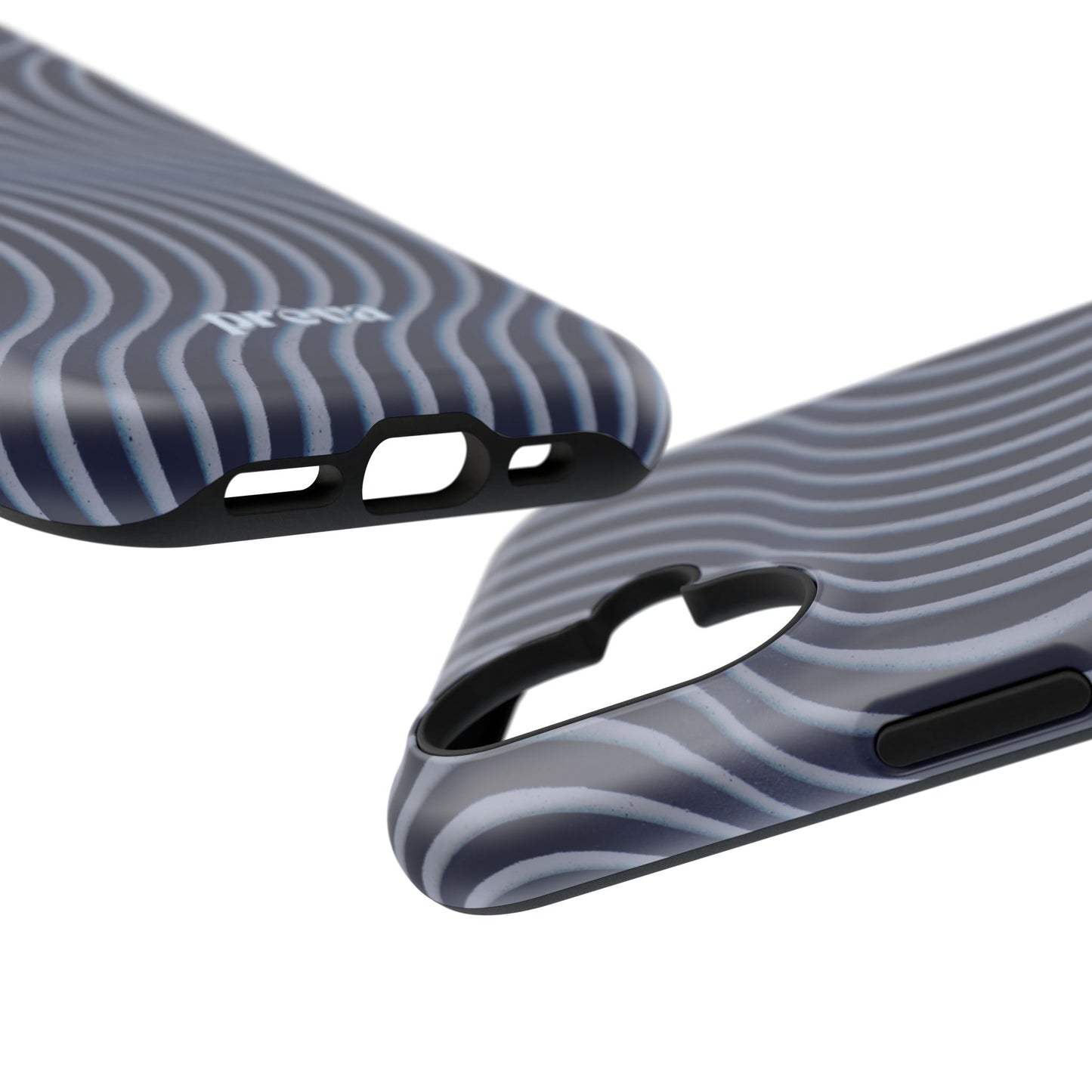 Wavy Navy Phone Case