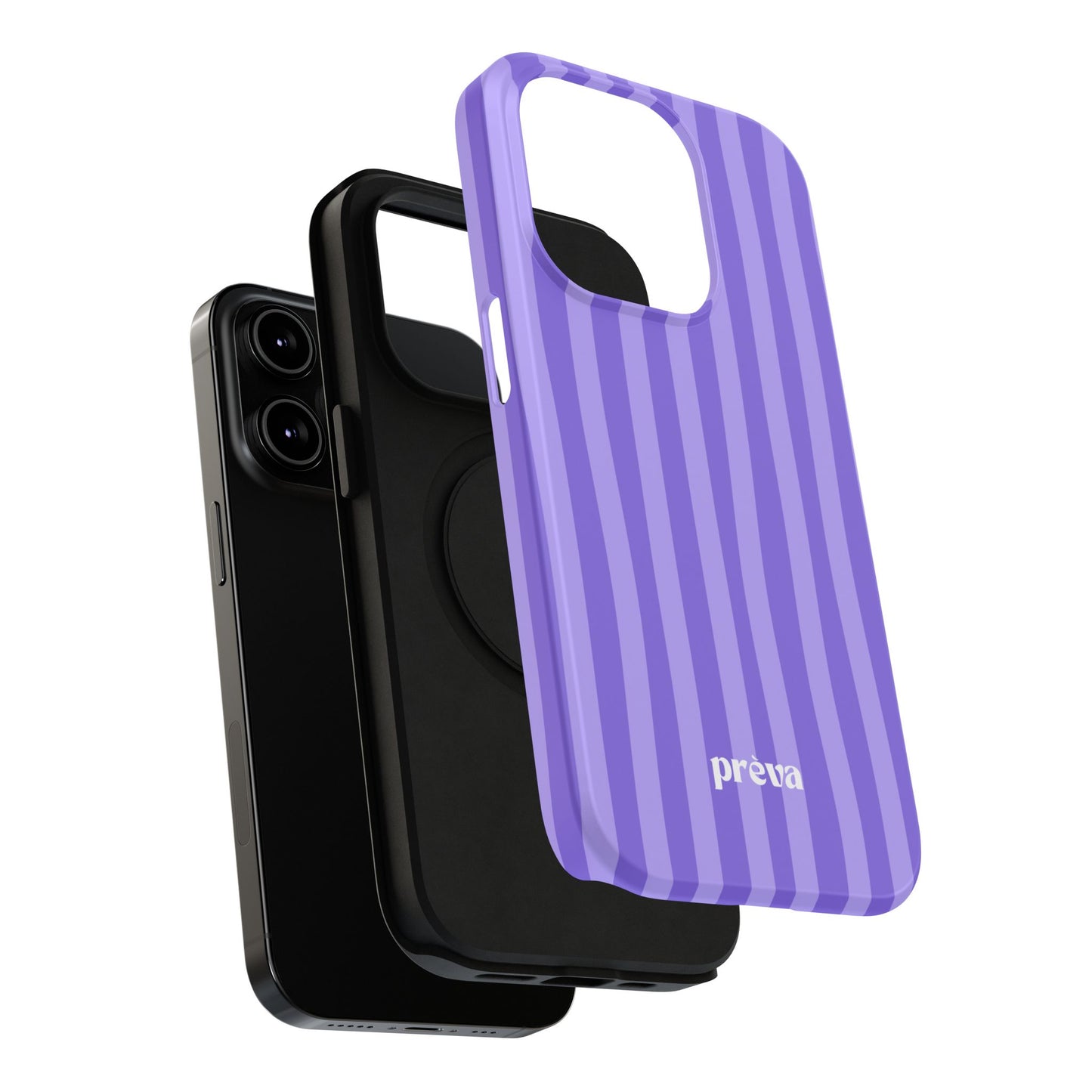 Lavender Stripes Phone Case