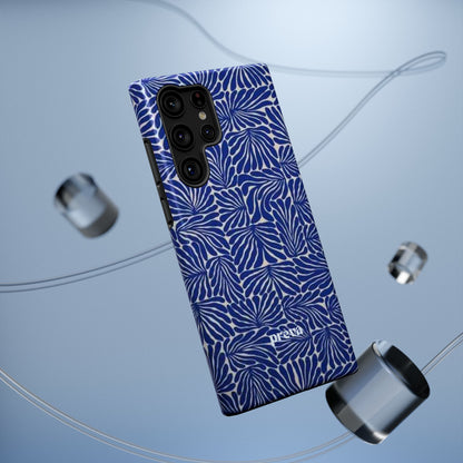 Blue Abstract Greek Phone Case