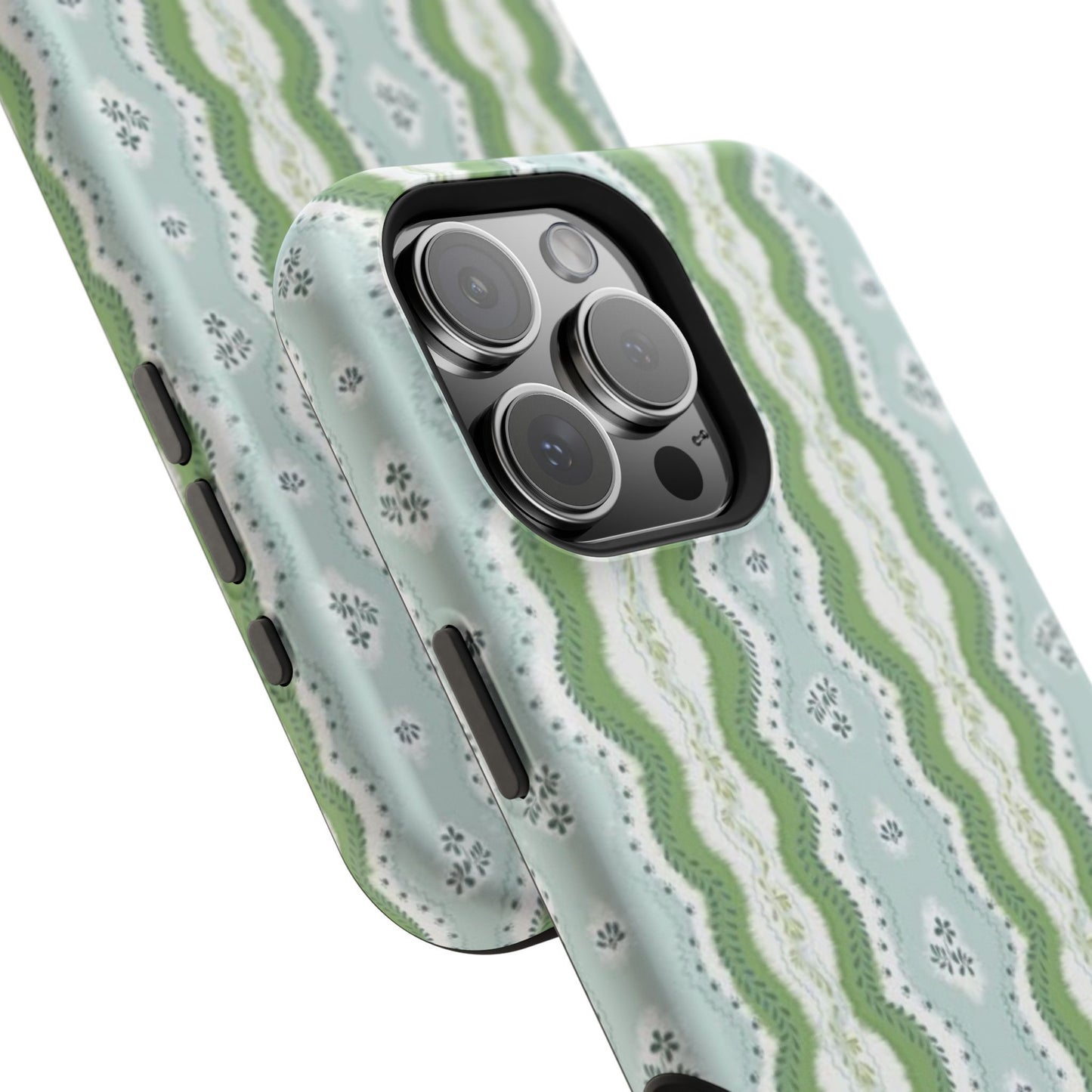 Green Waves Phone Case