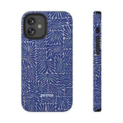 Blue Abstract Greek Phone Case