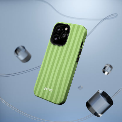 Light Green Stripes Phone Case