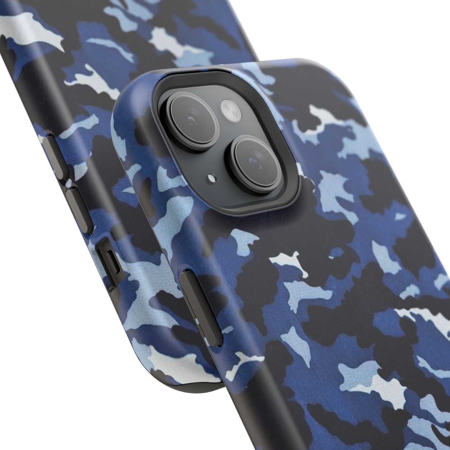 Blue Camo Phone Case