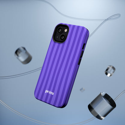 Dark Purple Stripes Phone Case
