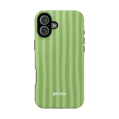 Light Green Stripes Phone Case