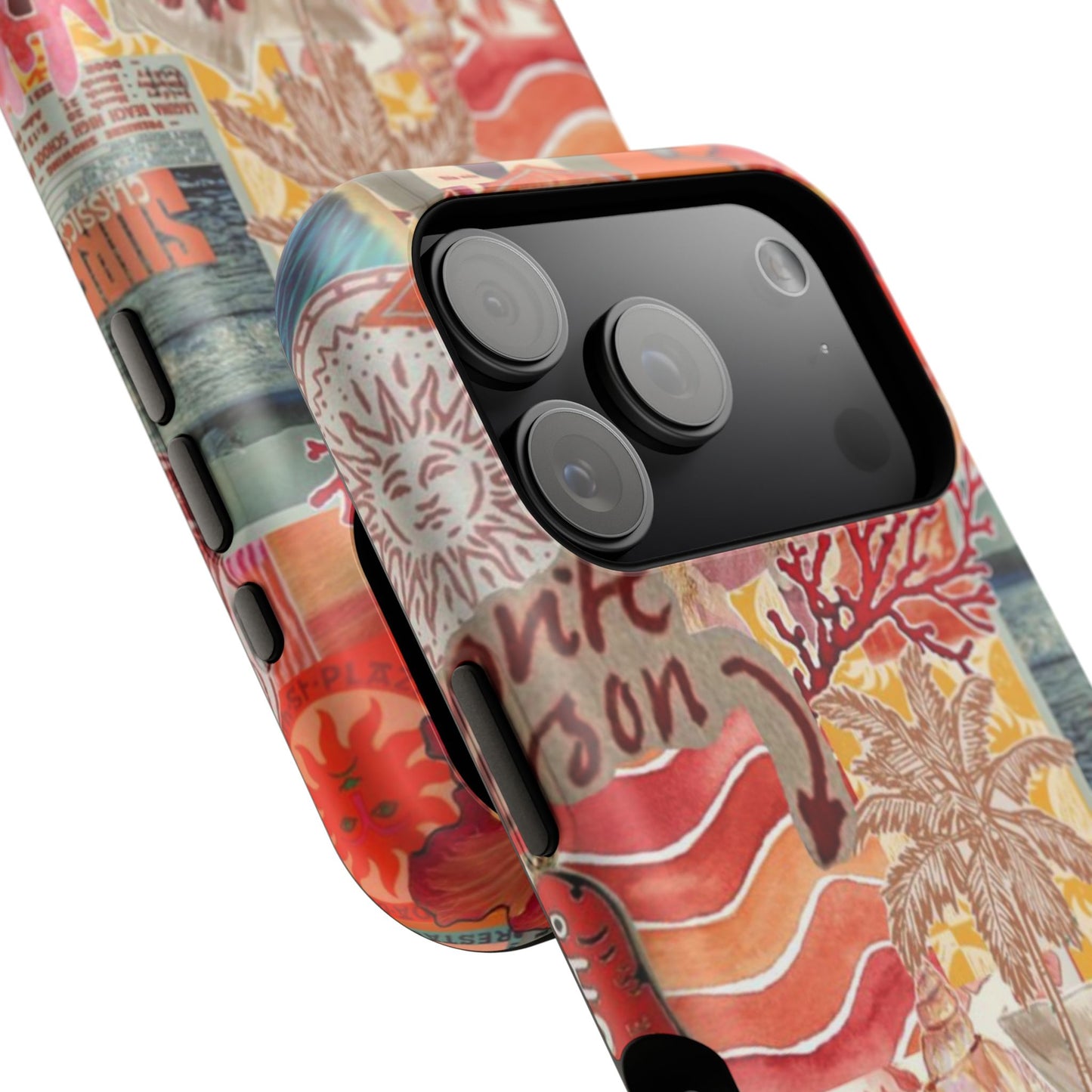 Vintage Floral Collage Phone Case