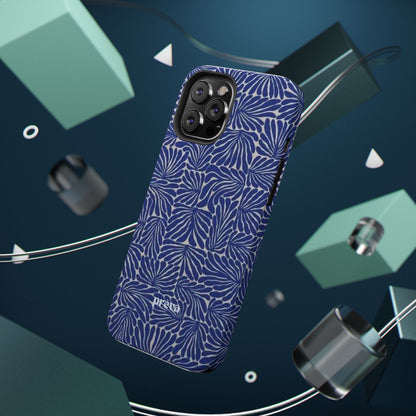 Blue Abstract Greek Phone Case