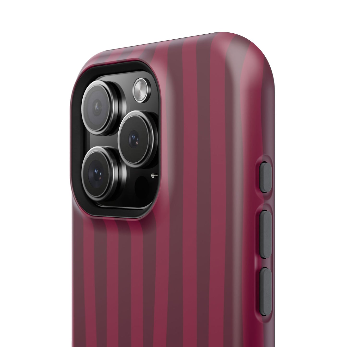 Burgandy Stripes x Ava Dudderar Phone Case