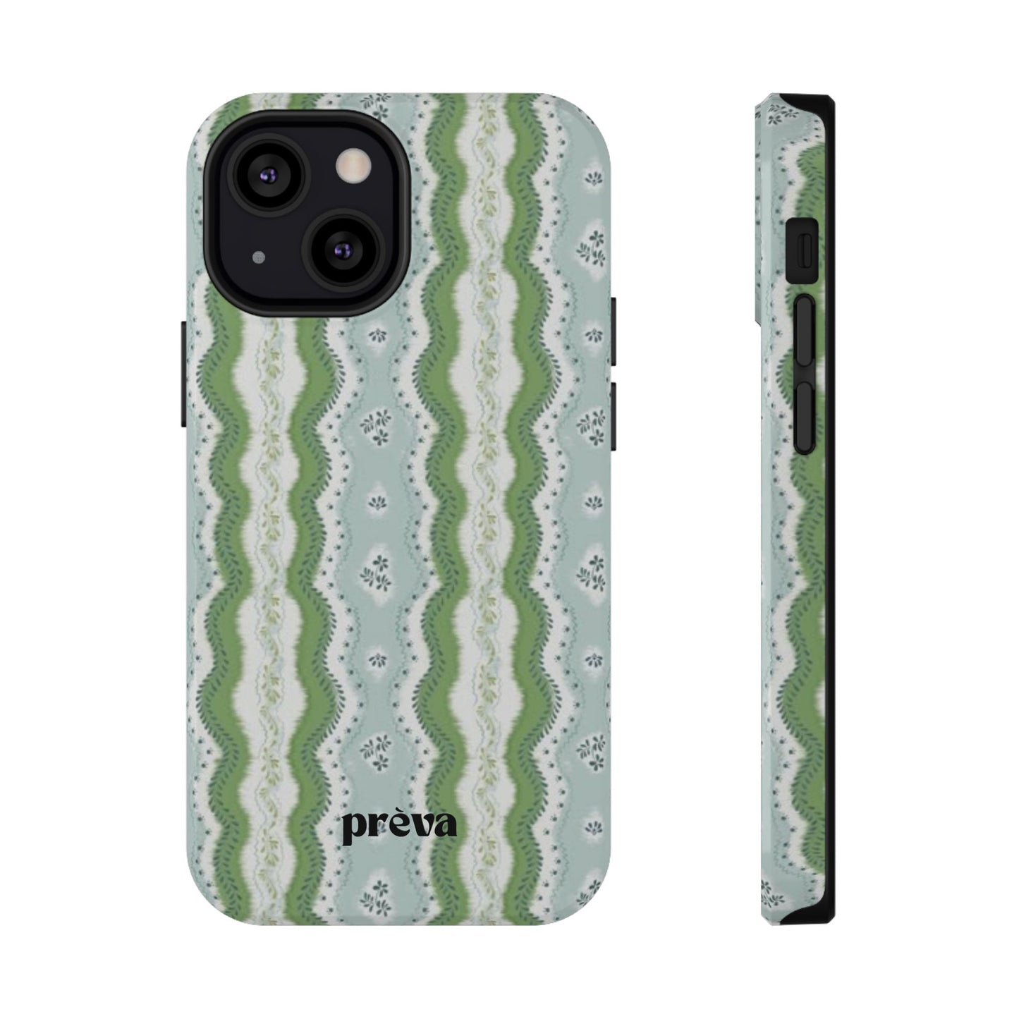 Green Waves Phone Case