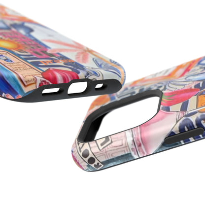 Tropical Beach Collage Phone Case