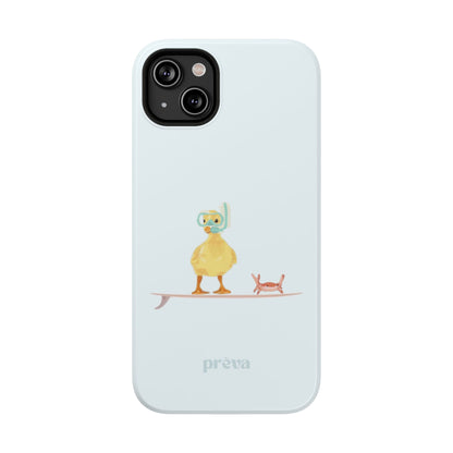 Scuba Duck Stripes Phone Case