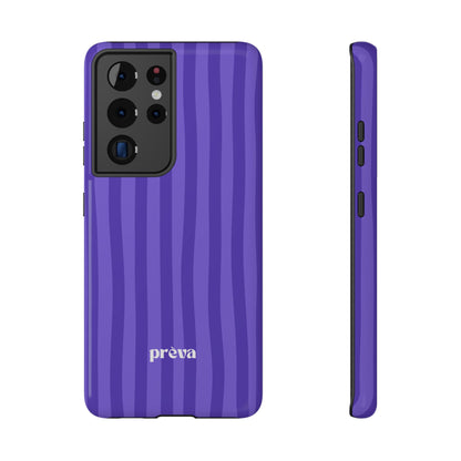 Dark Purple Stripes Phone Case
