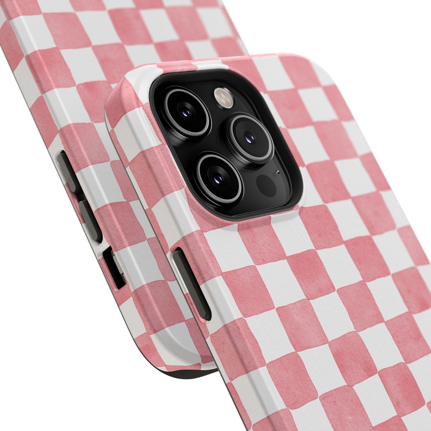 Pink Checkers Phone Case