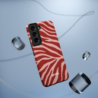 Red Zebra Phone Case