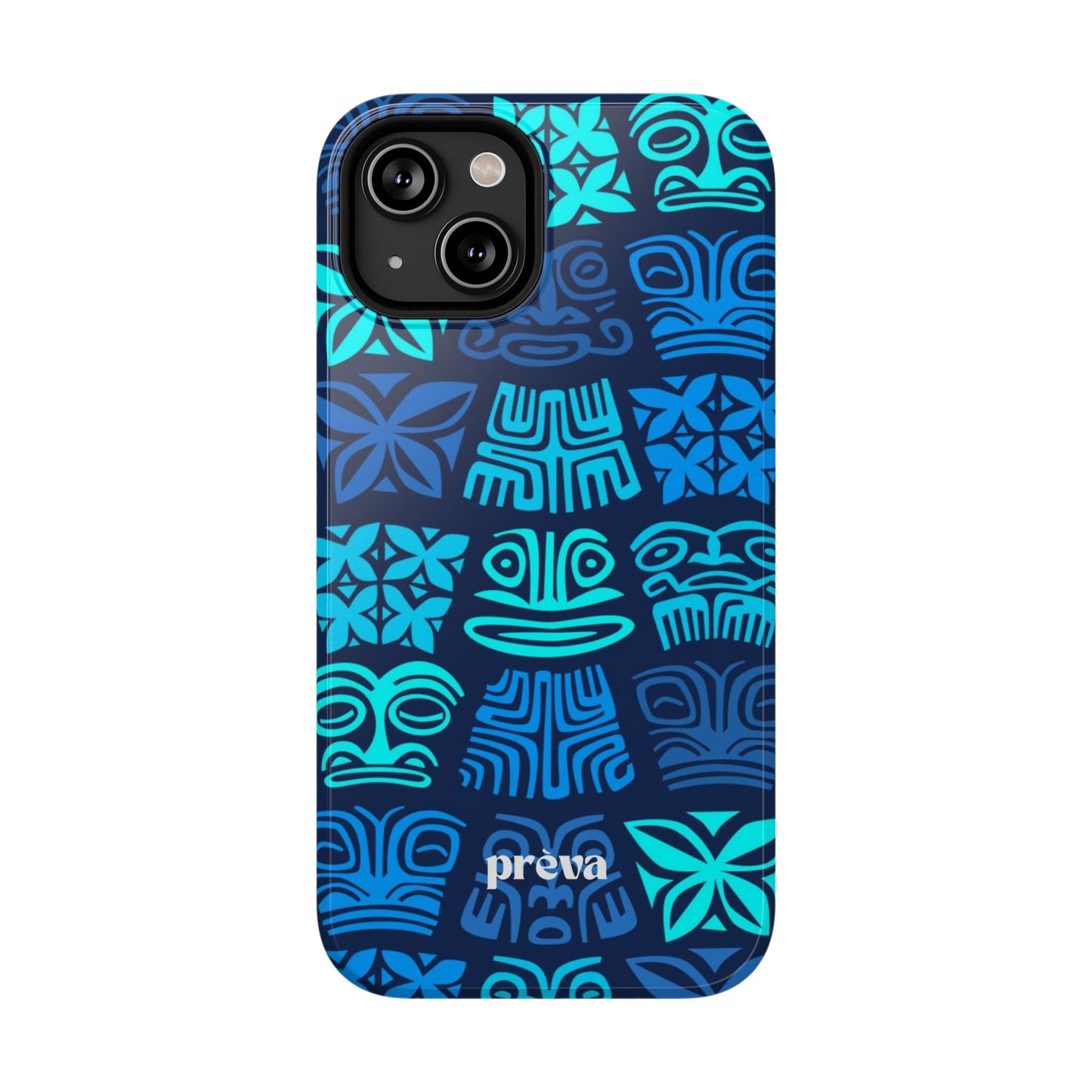 Blue Tiki Phone Case