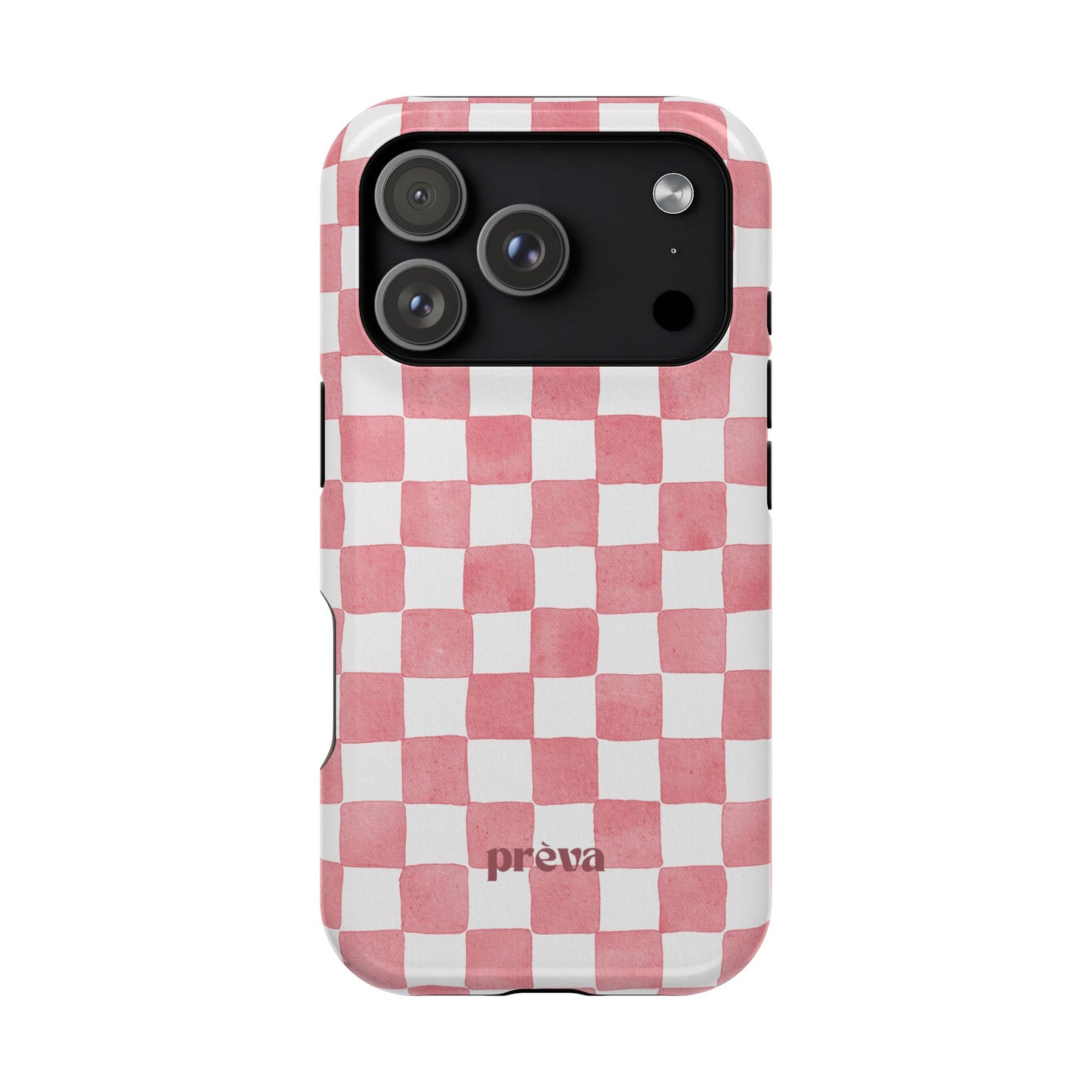 Pink Checkers Phone Case