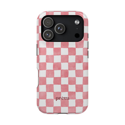 Pink Checkers Phone Case