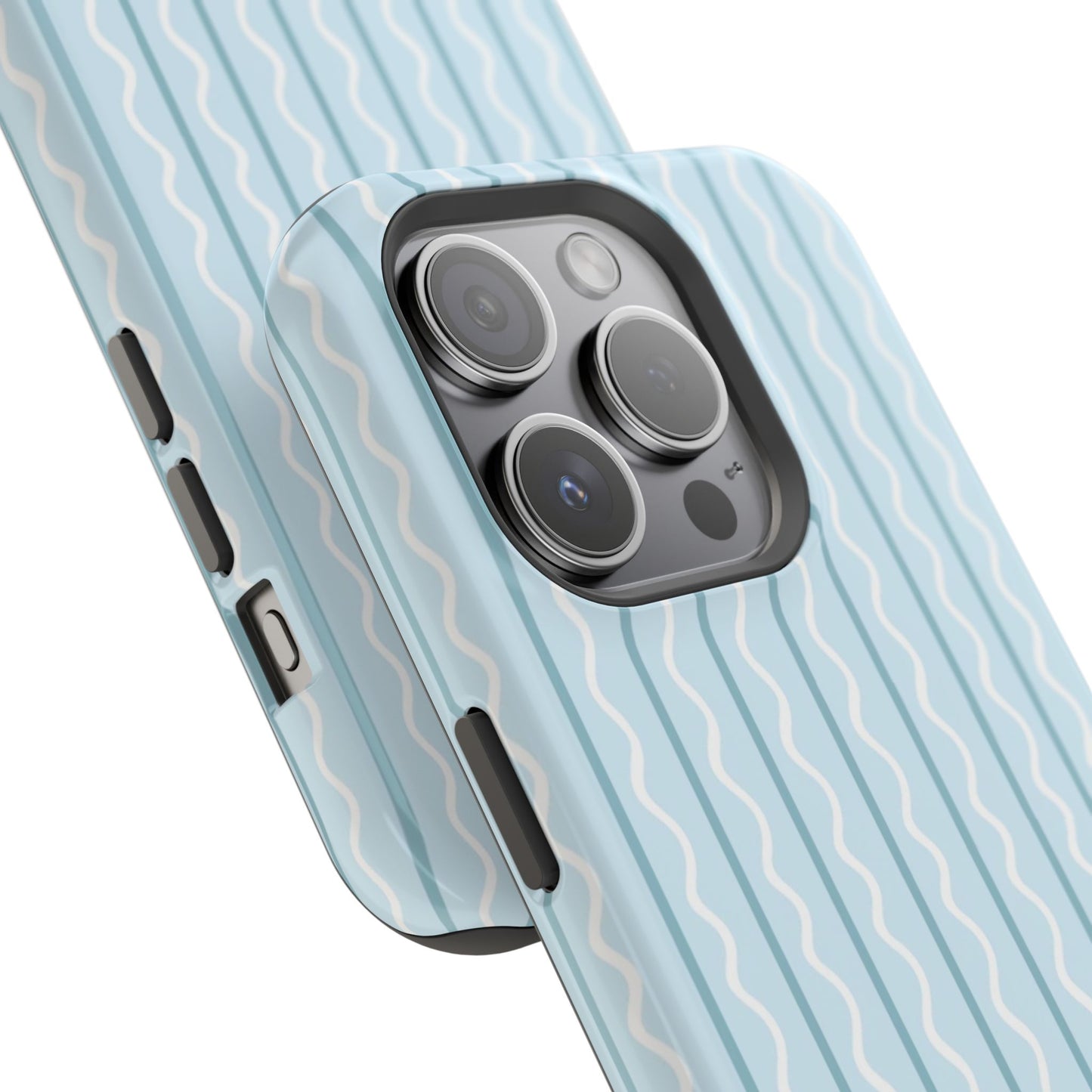 Blue Island Stripes Phone Case
