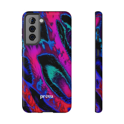 Neon Swirl Phone Case
