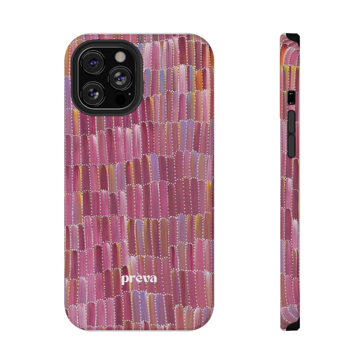Pink Brushstroke Phone Case