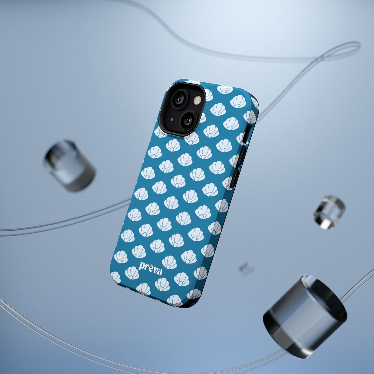 Shellfull teal Phone Case