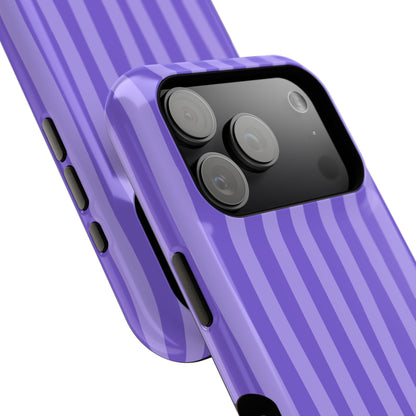 Lavender Stripes Phone Case