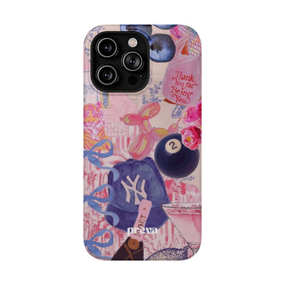 Retro 8 Ball Collage Phone Case