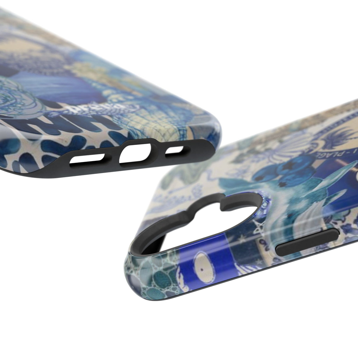 Blue Night Collage Phone Case