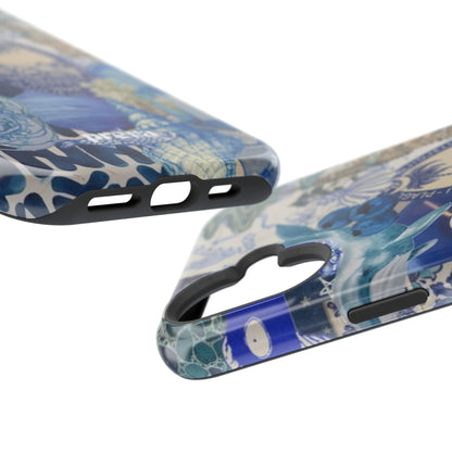 Blue Night Collage Phone Case