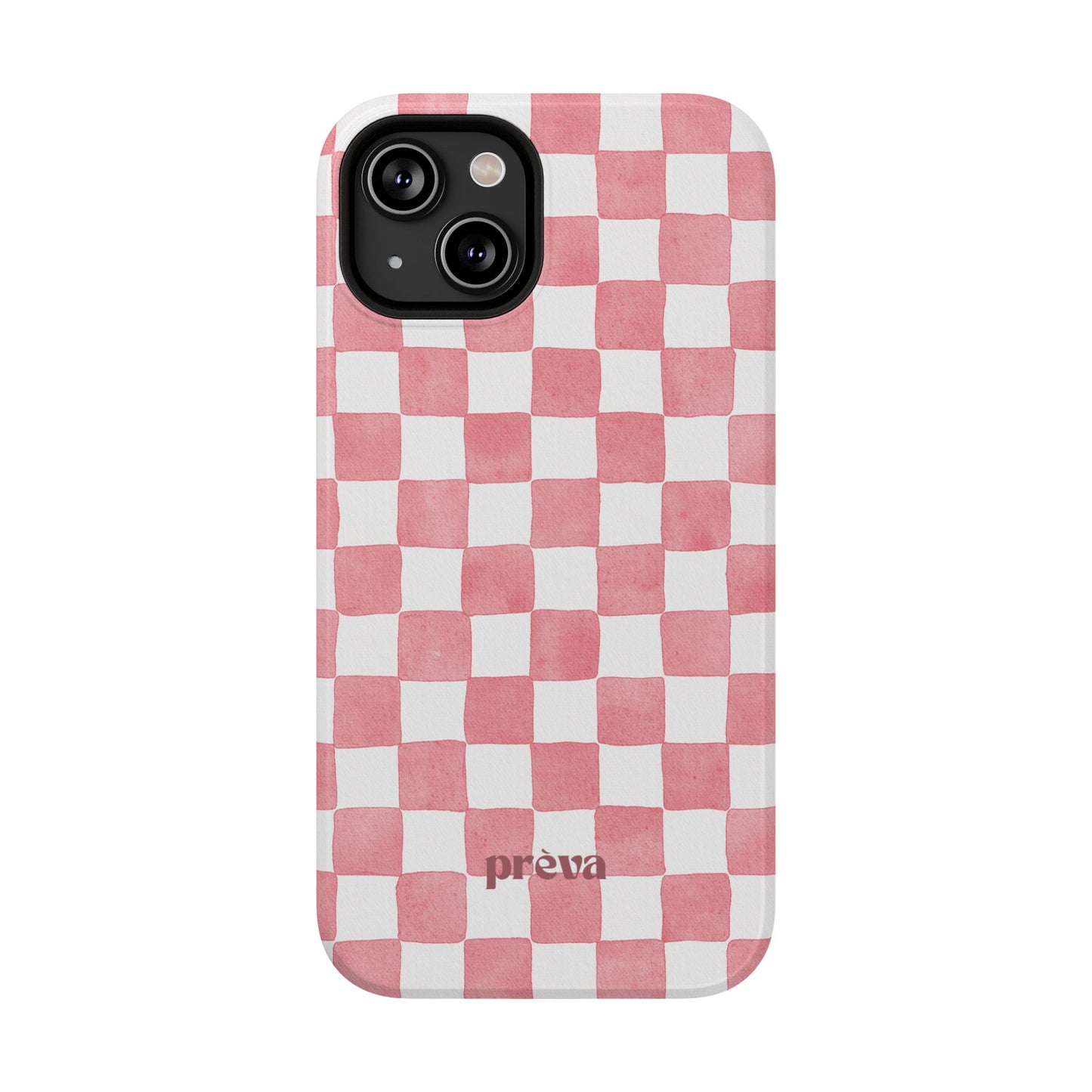 Pink Checkers Phone Case