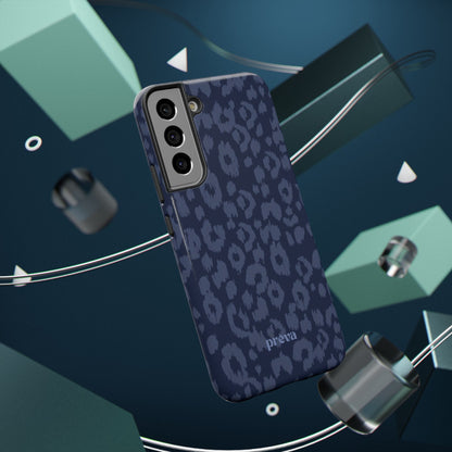 Navy Leopard  Phone Case