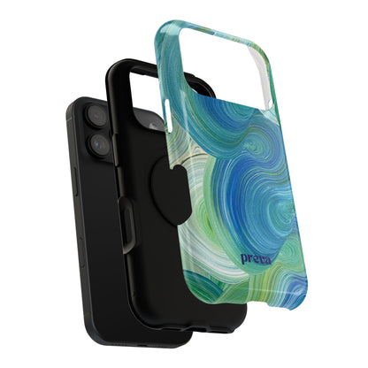Swirling Ocean Impact-Resistant Phone Case