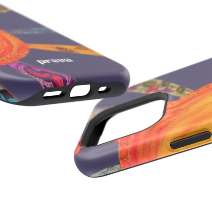 Purple Cancun Sun Phone Case