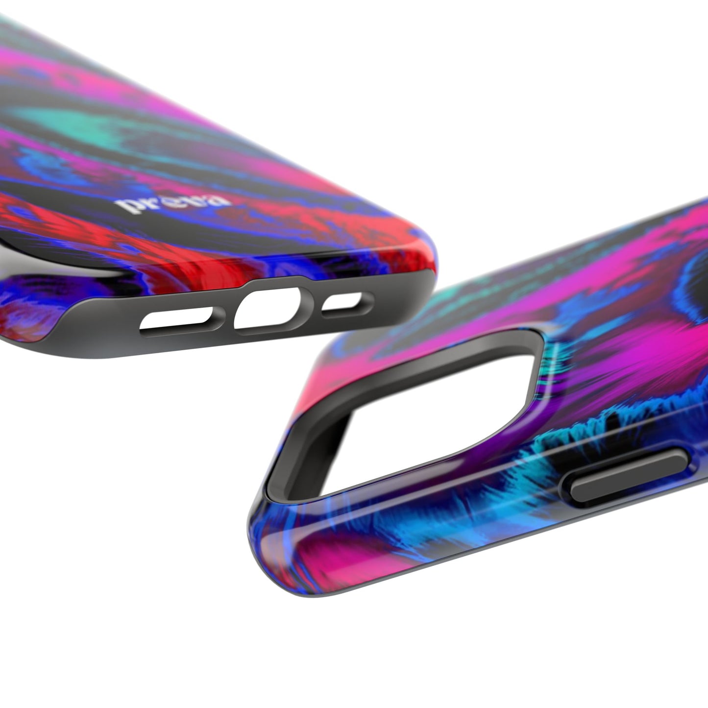 Neon Swirl Phone Case