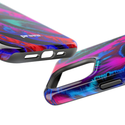 Neon Swirl Phone Case