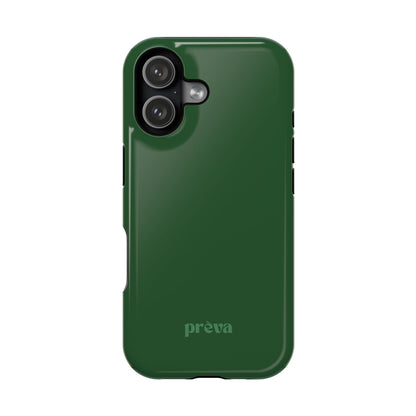 Impact-Resistant Phone Case — Forest Green Slim Armor