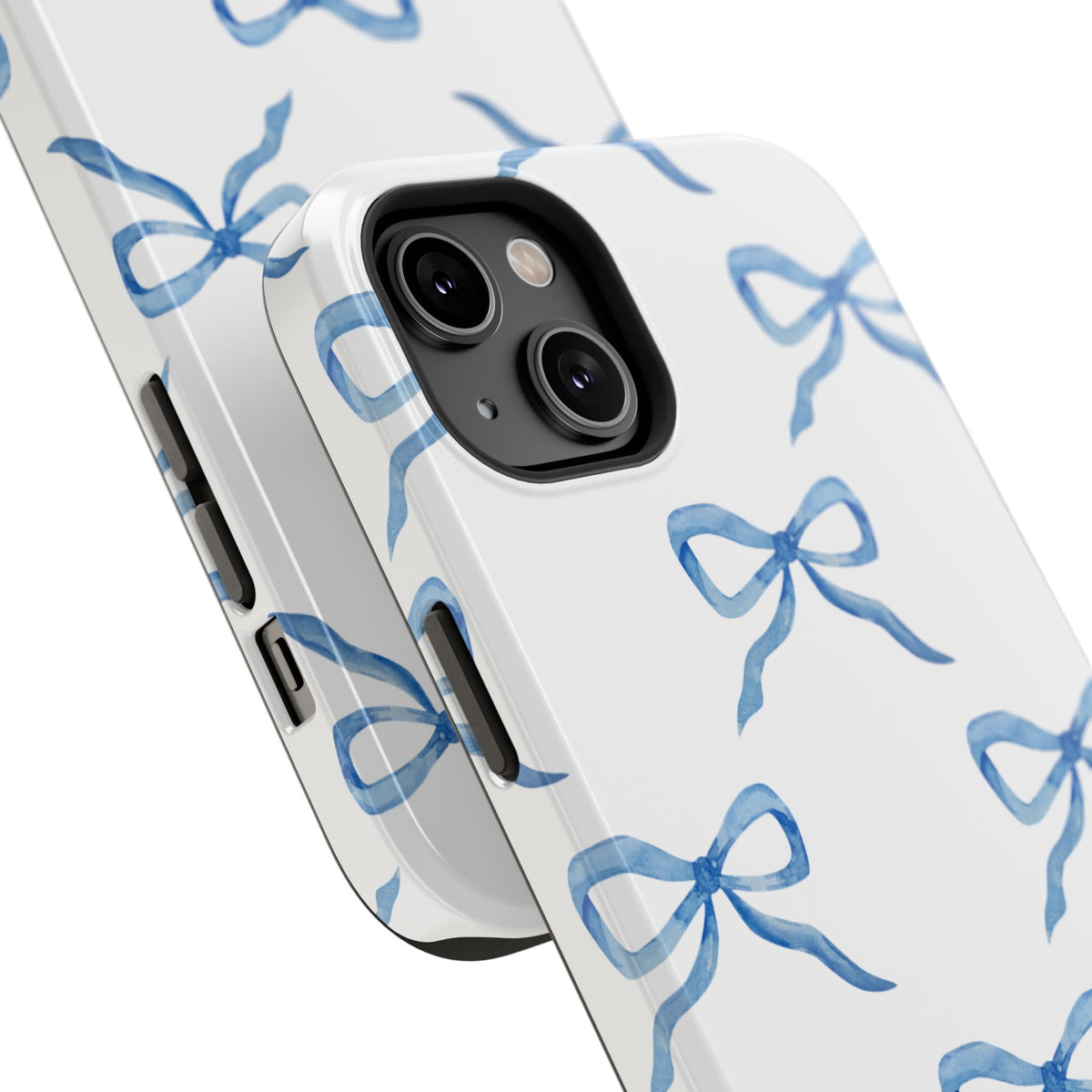 Blue Bow Phone Case