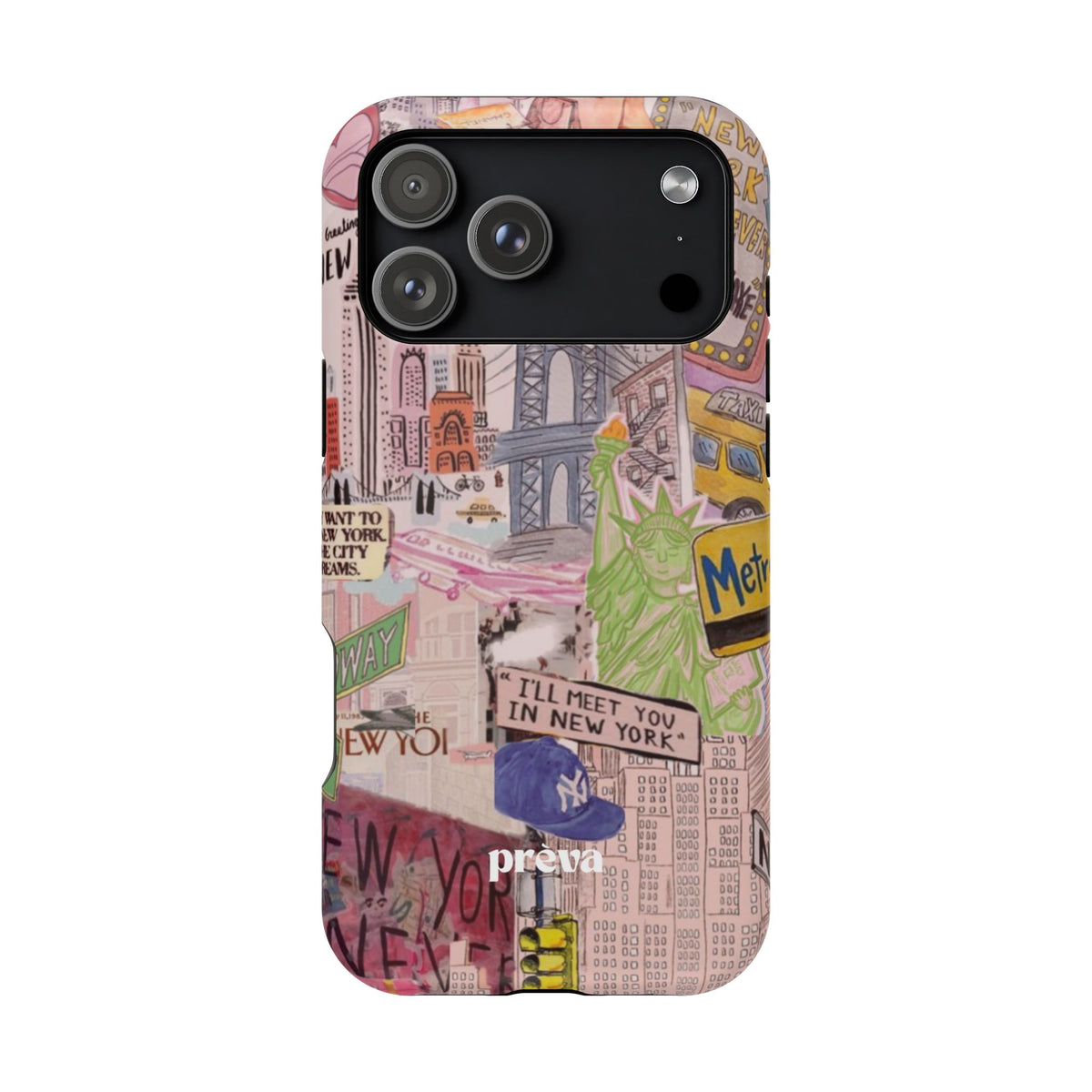 New York Collage Phone Case