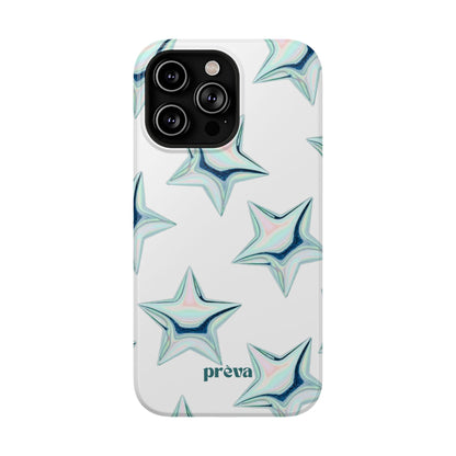 White Starburst Phone Case