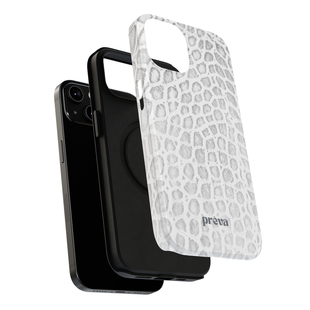 White Snake Phone Case