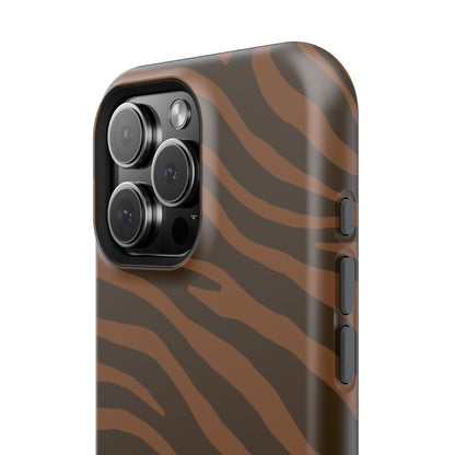 Brown Tiger Stripe Phone Case