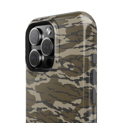 Camo Impact-Resistant Phone Case — Military Green Rugged Protection
