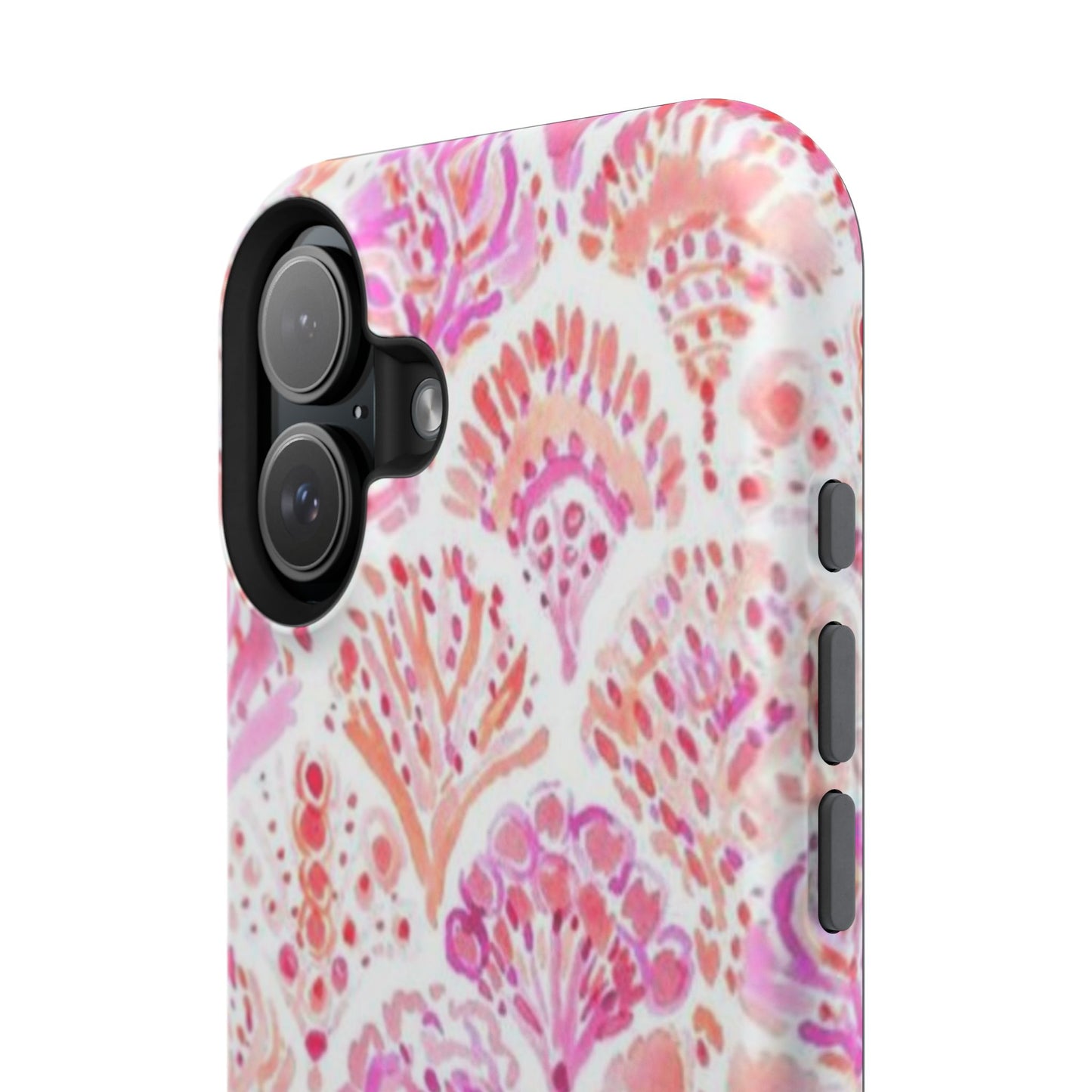 Pink Shell Watercolor Phone Case