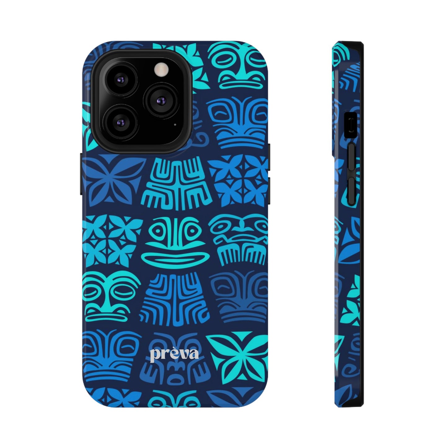 Blue Tiki Phone Case