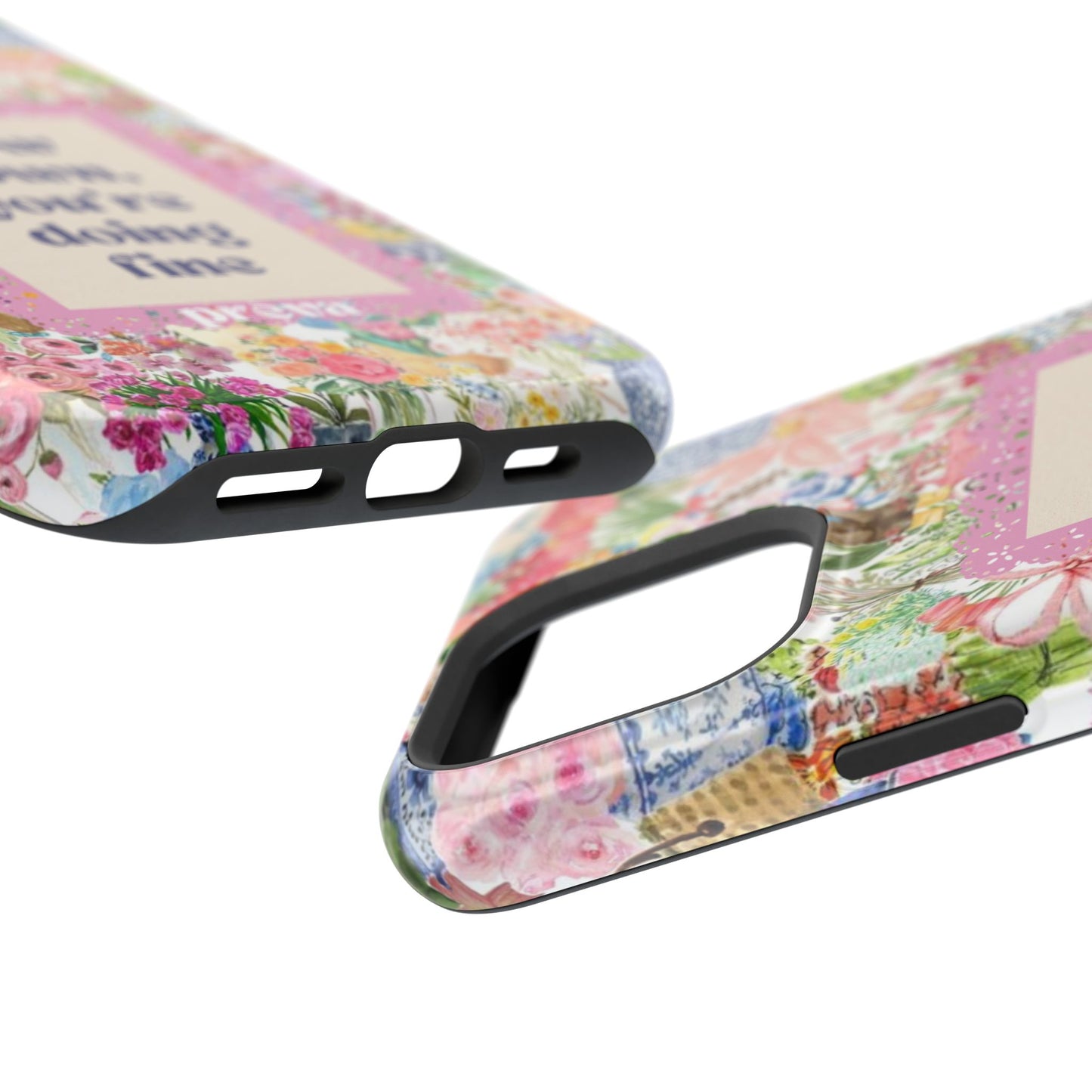 Slow Down Flowers x notsoken Phone Case