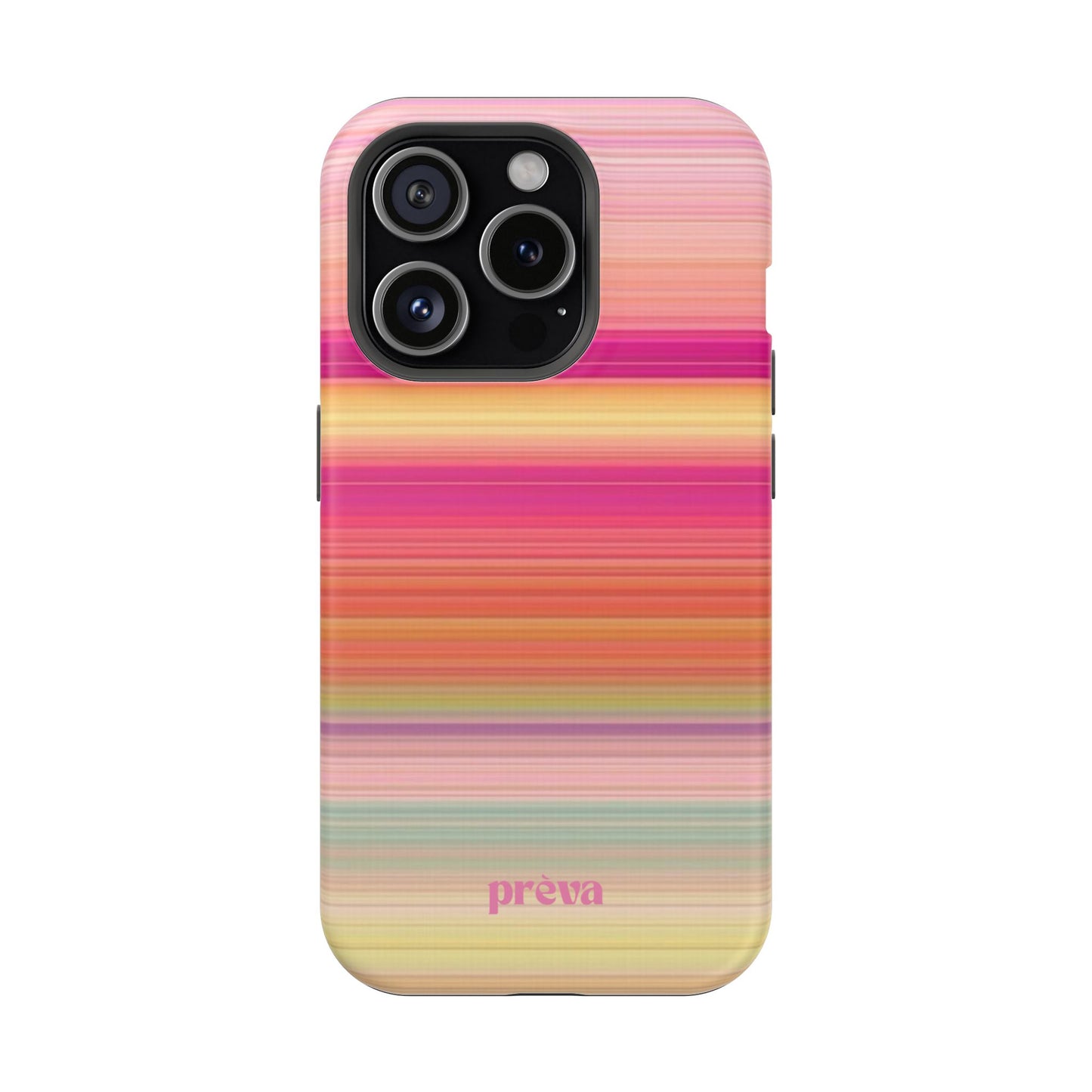 Pastel Stripe Rays Phone Case
