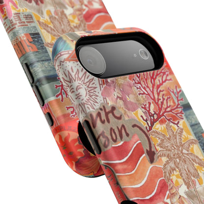 Vintage Floral Collage Phone Case