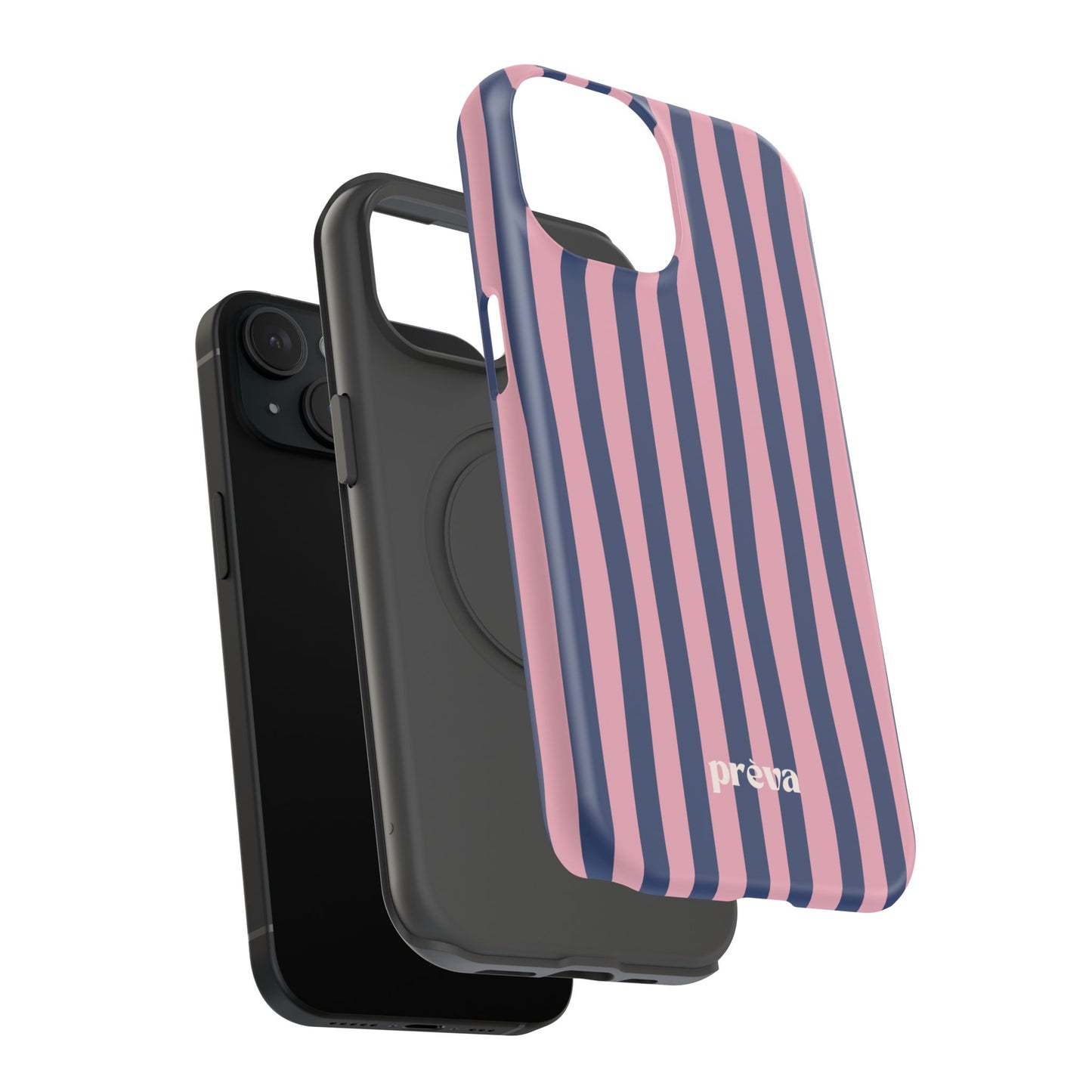 Blue and Pink Stripes Case