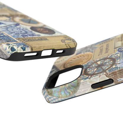 Neutral Travel Collage Phone Case