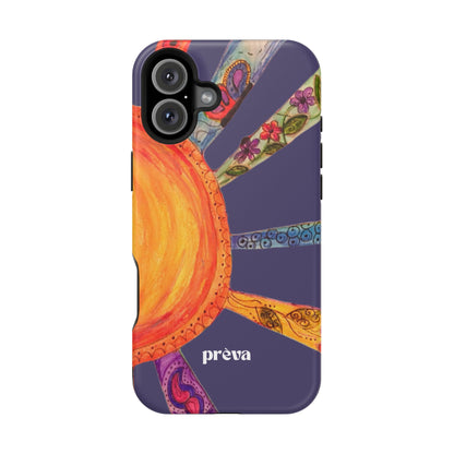 Purple Cancun Sun Phone Case